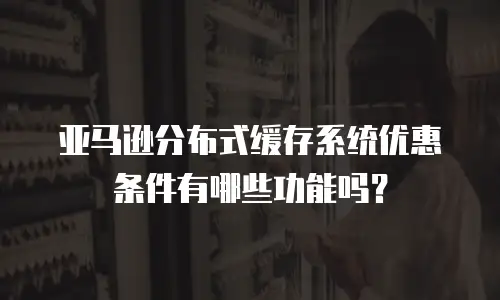 亚马逊分布式缓存系统优惠条件有哪些功能吗？