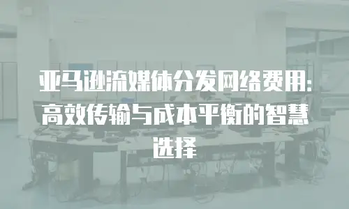 亚马逊流媒体分发网络费用：高效传输与成本平衡的智慧选择