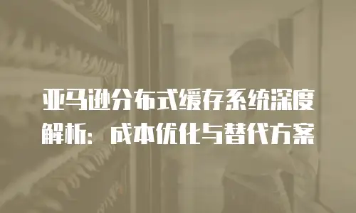 亚马逊分布式缓存系统深度解析：成本优化与替代方案