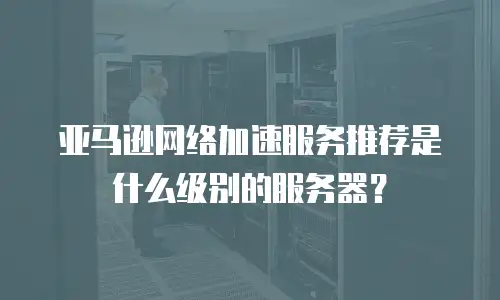 亚马逊网络加速服务推荐是什么级别的服务器？