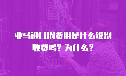 亚马逊CDN费用是什么级别收费吗？为什么？