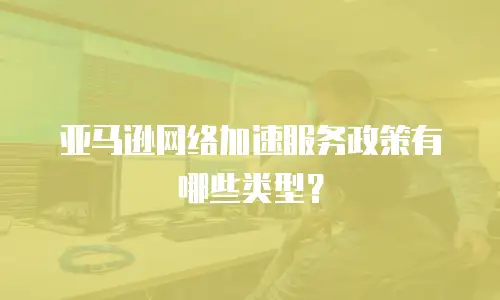 亚马逊网络加速服务政策有哪些类型？