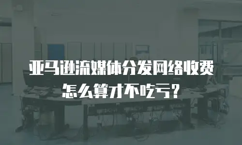 亚马逊流媒体分发网络收费怎么算才不吃亏？