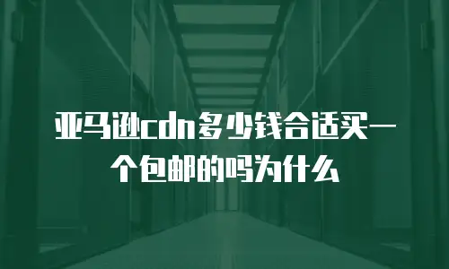 亚马逊cdn多少钱合适买一个包邮的吗为什么