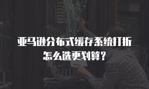 亚马逊分布式缓存系统打折怎么选更划算？