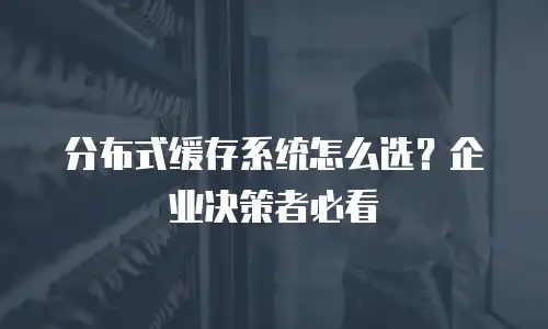 分布式缓存系统怎么选？企业决策者必看