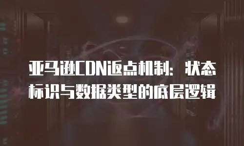 亚马逊CDN返点机制：状态标识与数据类型的底层逻辑