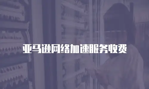 亚马逊网络加速服务收费