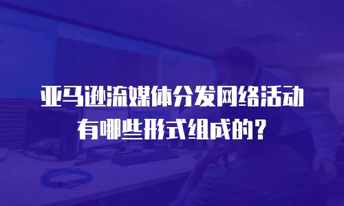 亚马逊流媒体分发网络活动有哪些形式组成的？