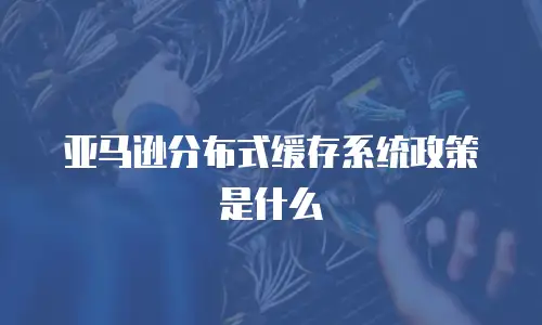 亚马逊分布式缓存系统政策是什么