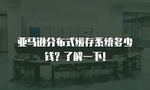 亚马逊分布式缓存系统多少钱？了解一下！