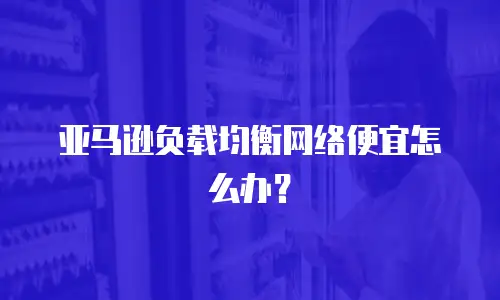 亚马逊负载均衡网络便宜怎么办？