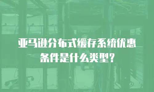 亚马逊分布式缓存系统优惠条件是什么类型？