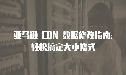 亚马逊 CDN 数据修改指南：轻松搞定大小格式