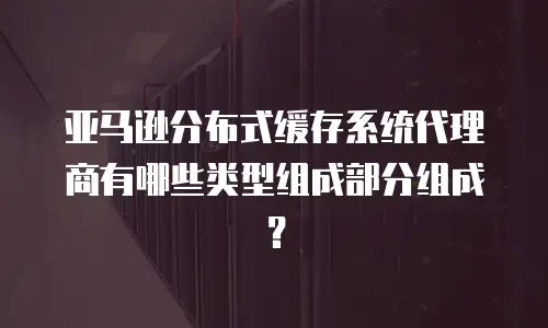亚马逊分布式缓存系统代理商有哪些类型组成部分组成？