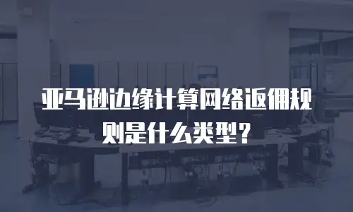 亚马逊边缘计算网络返佣规则是什么类型？