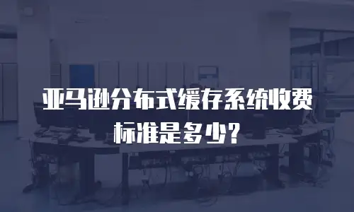 亚马逊分布式缓存系统收费标准是多少？