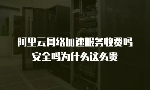 阿里云网络加速服务收费吗安全吗为什么这么贵