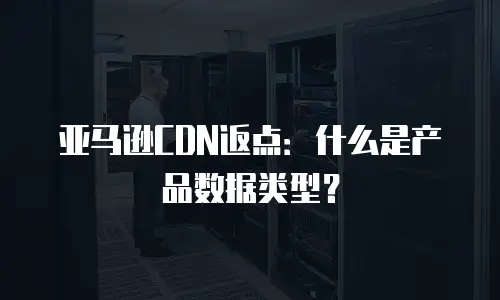 亚马逊CDN返点：什么是产品数据类型？