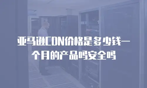 亚马逊CDN价格是多少钱一个月的产品吗安全吗