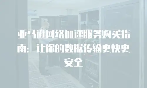 亚马逊网络加速服务购买指南：让你的数据传输更快更安全