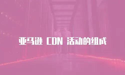 亚马逊 CDN 活动的组成
