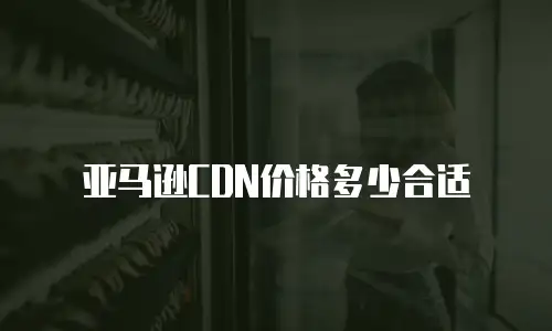 亚马逊CDN价格多少合适