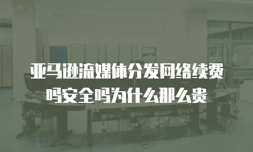 亚马逊流媒体分发网络续费吗安全吗为什么那么贵