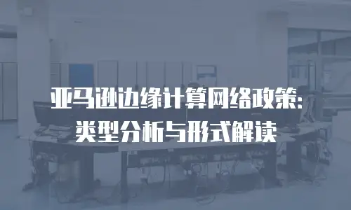 亚马逊边缘计算网络政策：类型分析与形式解读