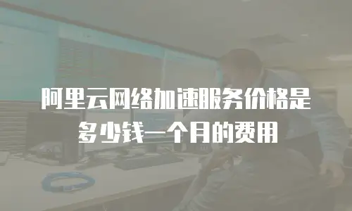 阿里云网络加速服务价格是多少钱一个月的费用