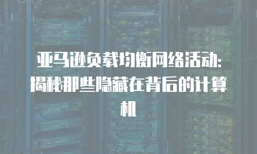 亚马逊负载均衡网络活动：揭秘那些隐藏在背后的计算机