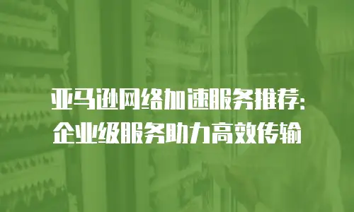 亚马逊网络加速服务推荐：企业级服务助力高效传输