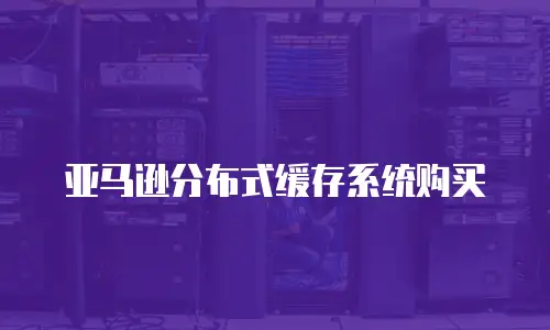 亚马逊分布式缓存系统购买