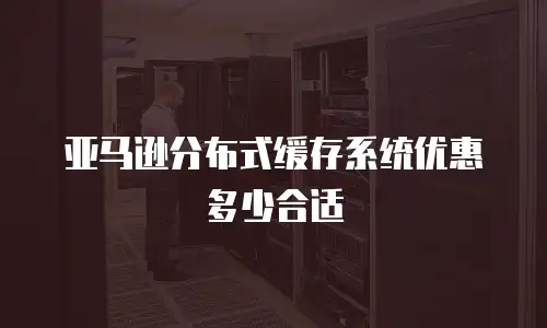 亚马逊分布式缓存系统优惠多少合适