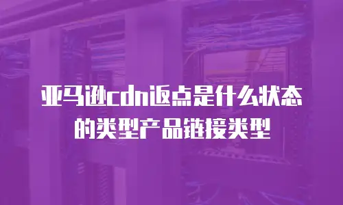 亚马逊cdn返点是什么状态的类型产品链接类型