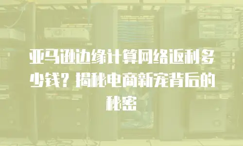 亚马逊边缘计算网络返利多少钱？揭秘电商新宠背后的秘密