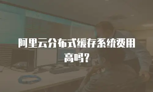 阿里云分布式缓存系统费用高吗？
