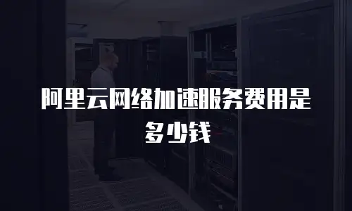 阿里云网络加速服务费用是多少钱