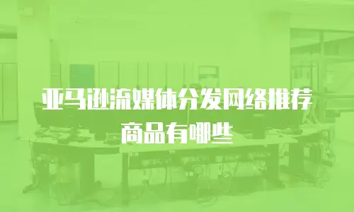 亚马逊流媒体分发网络推荐商品有哪些