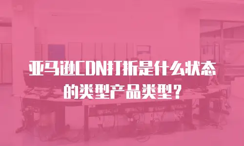 亚马逊CDN打折是什么状态的类型产品类型？