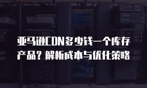 亚马逊CDN多少钱一个库存产品？解析成本与优化策略