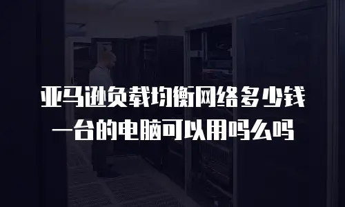 亚马逊负载均衡网络多少钱一台的电脑可以用吗么吗