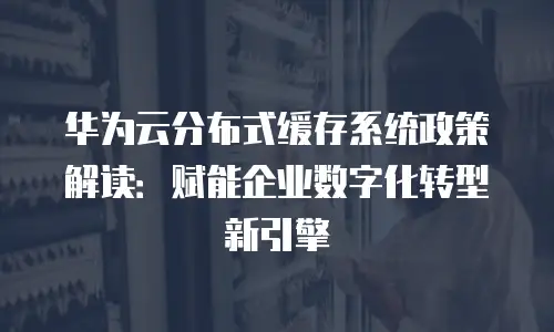 华为云分布式缓存系统政策解读：赋能企业数字化转型新引擎