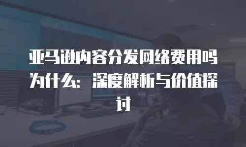亚马逊内容分发网络费用吗为什么：深度解析与价值探讨