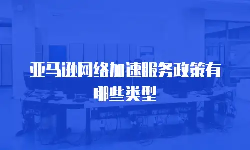 亚马逊网络加速服务政策有哪些类型