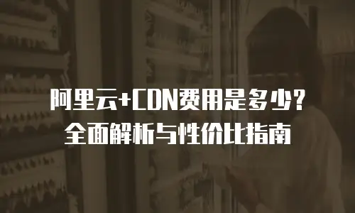 阿里云+CDN费用是多少？全面解析与性价比指南