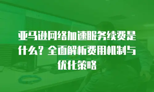亚马逊网络加速服务续费是什么？全面解析费用机制与优化策略