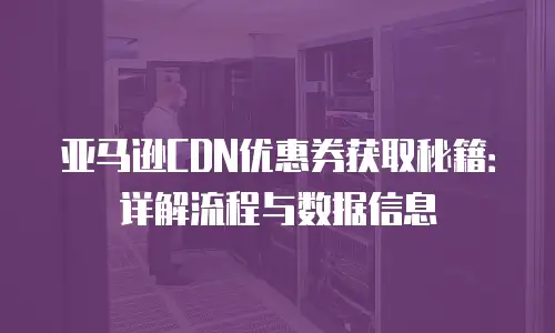 亚马逊CDN优惠券获取秘籍：详解流程与数据信息