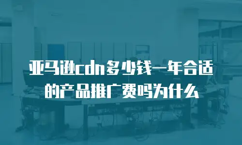 亚马逊cdn多少钱一年合适的产品推广费吗为什么