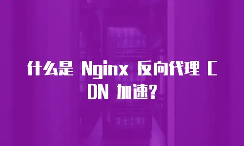 什么是 Nginx 反向代理 CDN 加速？